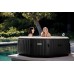 INTEX Vířivý bazén Pure Spa Jet & Bubble Deluxe Octagon, systém slané vody, 28454