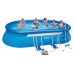 INTEX Bazén Oval Frame Pool 3,66 x 6,10 x 1,22 m, 28194GN