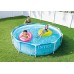 VÝPRODEJ INTEX METAL FRAME POOLS Bazén 305 x 76 cm s kartušovou filtrací 28208GN POŠKOZENÝ OBAL!!