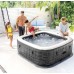 INTEX Pure Spa Bubble Greystone Deluxe vířivka 211 x 71 cm - systém slané vody 28450