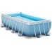 INTEX PRISM FRAME RECTANGULAR POOL Bazén 488 x 244 x 107 cm s kartušovou filtrací, 28318GN