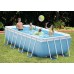 INTEX PRISM FRAME RECTANGULAR POOL Bazén 400 x 200 x 100 cm s kartušovou filtrací, 28316GN