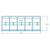 INTEX Bazén Graphite Panel Pool™ 478 x 124 cm, 28382NP