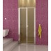 RONAL TOPK TOP-Line zalamovací dveře 90 cm, aluchrom/Durlux TOPK09005022