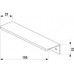 Jika CUBE Úchytka 150 mm pro skříňku s dvířky, chrom, 1 kus H4915831760001