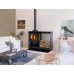 Jotul CUBE GG WS obestavba s krbovou vložkou I 530 RH, rovné sklo, 341283+CUBE