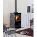 Jotul CUBE GL obestavba s krbovou vložkou I 530 RH, sklo, boky lávový kámen 341283+CUBEGL