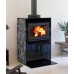Jotul CUBE GL obestavba s krbovou vložkou I 530 RH, sklo, boky lávový kámen 341283+CUBEGL