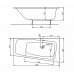 KOLO Split asymetrická vana 150x80 pravá XWA1650000