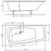 KOLO Split asymetrická vana 170x90 levá XWA1671000