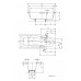 Kaldewei MINI levá 836 vana 157 x 70 / 47,5 x 43 cm, Perl Effekt 225200013001