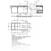 KERAMAG DESIGN Citterio skř.p.um.asym.,120 cm,lev.,sv.dub 835820000