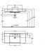 KERAMAG Renova Nr. 1 Plan nábytkové umyvadlo bez otvoru 100 x 48 cm 122103000