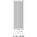 Kermi deskový radiátor Verteo Profil 20 2200 / 400 FSN202200401X3K