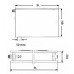 Kermi Therm X2 Plan-Hygiene-V deskový radiátor 20 300 / 1000 PTV200301001L1K