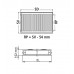Kermi Therm X2 Profil-Hygiene-kompakt deskový radiátor 20 750 / 800 FH0200708