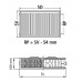 Kermi Therm X2 Profil-Kompakt deskový radiátor pro rekonstrukce 22 554 / 1100 FK022D511