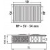 VÝPRODEJ Kermi Therm X2 Profil-Kompakt deskový radiátor 22 600 / 600 FK0220606