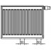 Kermi X2 Profil-Vplus deskový radiátor 10 300 / 1300 FTP100301301R1K