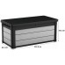 KETER DENALI DUOTECH 265L Úložný box 122,9 x 62,1 x 54,5 cm, šedohnědý 17205660