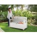 BAZAR KETER PATIO BENCH 227L Úložná lavice 138,6 x 63,5 x 88 cm, bílá 17202690 ROZBALENO!!