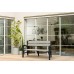 VÝPRODEJ KETER MONTERO TRIPLE SEAT Zahradní lavice 150 x 62 x 89,5 cm, grafit/hnědošedá 17204596 POŠKOZENÉ!!