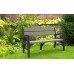 VÝPRODEJ KETER MONTERO TRIPLE SEAT Zahradní lavice 150 x 62 x 89,5 cm, grafit/hnědošedá 17204596 POŠKOZENÉ!!