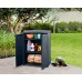 KETER RATTAN STYLE BASE SHED Úložná skříň, 70 x 50 x 92 cm, antracit 17190095