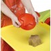 KETER SAND & WATER TABLE stoleček na hraní, tyrkysová/červená 17184058