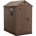 KETER DARWIN 4 x 6 zahradní domek, 125,8 x 184,5 x 205 cm, hnědý 17209417