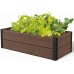 KETER MAPLE TROUGH Vyvýšený záhon, 106 x 50 x 32 cm, hnědý 17209666