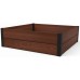 KETER MAPLE SQUARE Vyvýšený záhon, 106 x 106 x 32 cm, hnědý 17209665