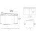 KETER PENT SIGNATURE HORIZONTAL 11 x 7 domek, 342 x 218 x 226 cm, walnut 17213181