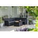 KETER ROSALIE 6 SEATER CORNER Set zahradní s úložným stolem, grafit/šedá 17210762