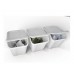 KIS ALL IN BOX XL Úložný box 55x39x46cm 55L bílý