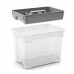 KIS R BOX XXS 4,5L 26x17,5x15cm transparentní