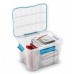 KIS SCUBA BOX XL 110L 73,5x44,5x46cm transparent / modrý