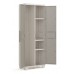 KIS WOOD GRAIN UTILITY skříň 68x39x182cm šedá