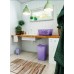 KIS CLASSIC 43L koš na prádlo 58x38x24cm zelený