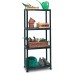 KIS PLUS 60/4 regál 135x60x30 cm, černá 9503