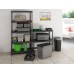 KIS OPEN BASE MINI regál 97x90x45 cm, černá 97540
