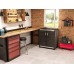 KIS XL GARAGE LOW skříň 89x54x95cm černá