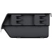 Kistenberg EXE PLUS Plastový úložný box zavíratelný, 23,7x15,9x11,8cm, černá KEX24F-S411