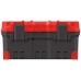 Kistenberg TITAN PLUS Plastový kufr na nářadí, 49,6x25,8x24cm, červená KTIP5025-3020
