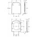 Kolo MODO WC sedátko Duroplast, slim, s pozvolným sklápěním, L30115000