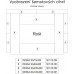 HSFLAMINGO Krbová kamna MELAND 9kw, šedá/antracit, dlažba ořech HSF02-057