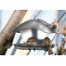 Prosperplast BIRDYFEED SQUARE Krmítko pro ptáky 24,8cm, šedý kámen IBFS