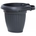 Prosperplast TERRA Květináč závěsný na okapy, 28cm, 4l, antracit DTRY28