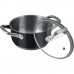 LAMART LT1146 JOLI kastrol s poklicí 18x9 cm černý 42002743