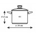 LAMART PASTA Hrnec na těstoviny LTSS2417, 24cm, 8L 42001220